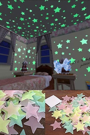 Glow in the Dark Ceiling Stars